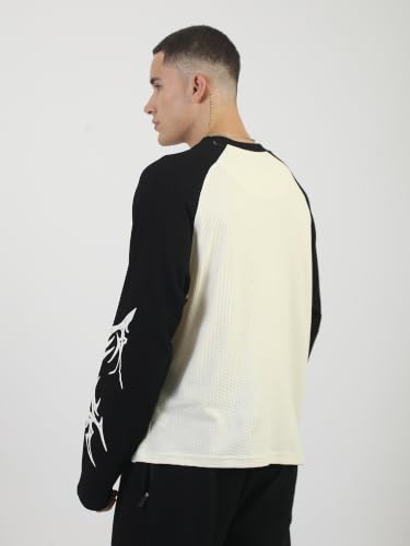 Maniac Mens Fear Printed Waffle T-Shirt - Image 6