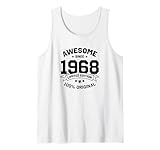 Photo Gallery awesome since 1968 edizione limitata - divertente anno di compleanno canotta Photo Gallery awesome since 1968 edizione limitata - divertente anno di compleanno canotta