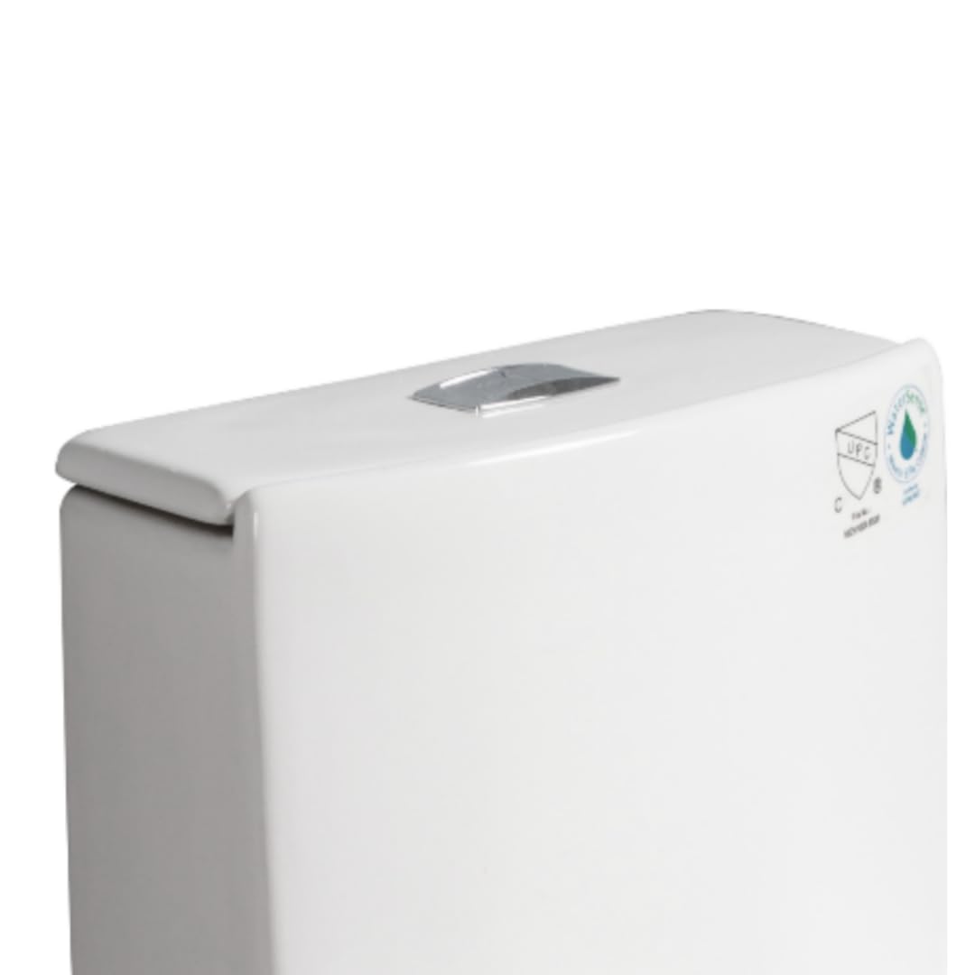 AOOSEVEN T-23T02-GW 1.1/1.60 GPF Dual-Flush One Piece Toilet, Water-Saving Elongated Comfort Height Floor Mounted, Soft Closing Seat, 1000 Gram Map Flushing Score Toilet, Gloss White