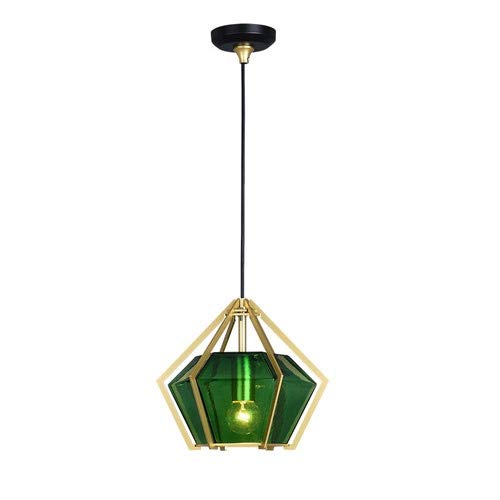 Lampe suspendue métal anti-éblouissement pour éclairer un petit espace sombre