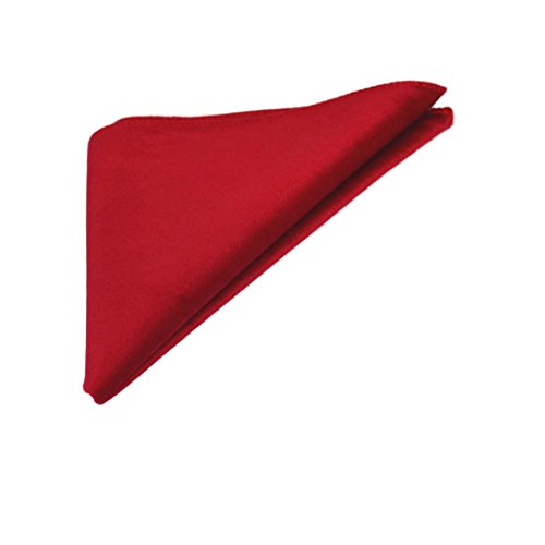 Luxury Rosso Red Velvet Pocket Square
