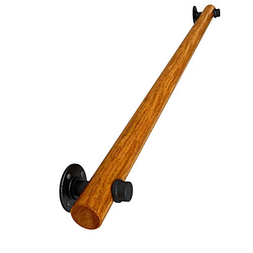 Preisvergleich Produktbild Buche Handlauf Treppen Geländer Handläufer Treppengeländer Handlauf Dunkle Holzmaserung Für Drinnen Und Draußen Treppen Balkon Brüstung Treppengeländer,120cm