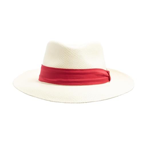 Image of Genuine Havana Retro Panama Straw Hat Classic Lightweight