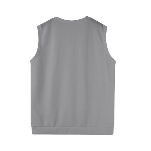 Men's Tank Tops Sleeveless Casual Knitted Vest for Spring Cool Wear Stylish V Neck Sweater Vest for Men2