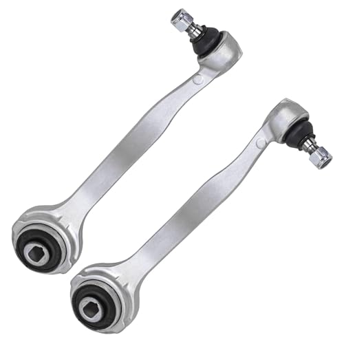 Image of Detroit Axle - Front End Kit for Mercedes-Benz C230 C240 C280 C320 C350 CLK350 CLK500, C32 C55 CLK55 AMG, 4 Lower Forward Rearward Control Arms with Ball Joint 4 Outer Inner Tie Rods Replacement