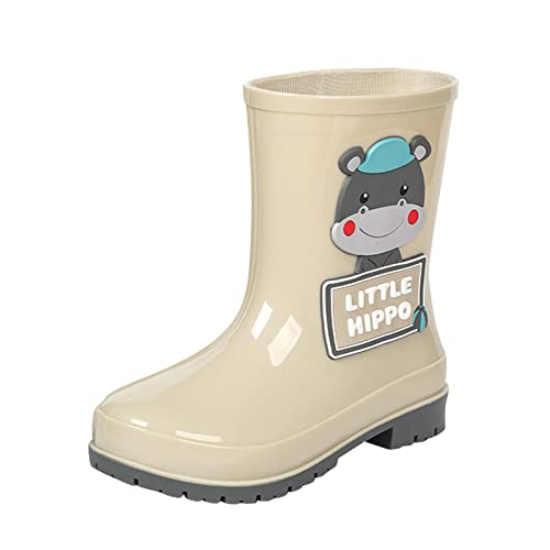 Children Cute Cartoon Fashion and Non Slip Rain Boots Soft Bottom Rain Boots for Boys and Girls