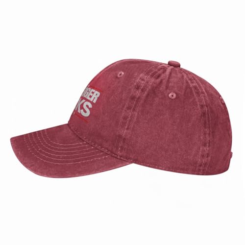 Gorra Trucker para hombre y mujer color rojo miniatura 2