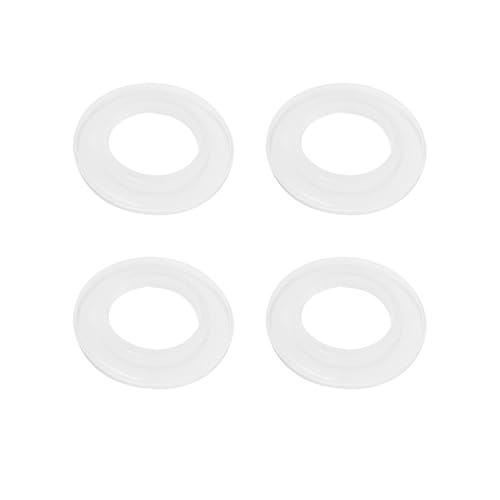 Qrity 4 Pcs O-Rings Gasket 20mm, Sink Plug Seal, Lip Bath Plug, Washer Basin Sealing Ring, Bathtub Plug Gasket