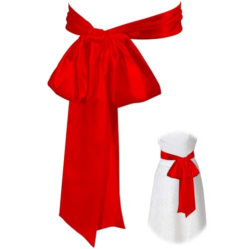 Women Long Chiffon Sash Belt for Dress Waist Belt For Bridal Wedding Bridesmaid Prom Formal Special Occasion