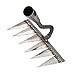 Produktbild Bakodiu Harke Metall,Rasenrechen Für Garten, 4/5/6/7 Zinken Gartenharke Handrechen,Für Jäten/Lockern/Säen (ohne Stock)