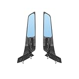 GZDLMoto S1000RR Rearview Mirror For BMW S1000RR 2019 2020 2021 2022 2023 2024 Stealth Sport Winglet Mirror Kits Adjustable Stealth Mirrors