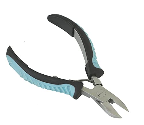 Profesional Toe Nail Clipper Cutter Nippers Chiropody Heavy Duty Thick Nails SS (Azul) Cover