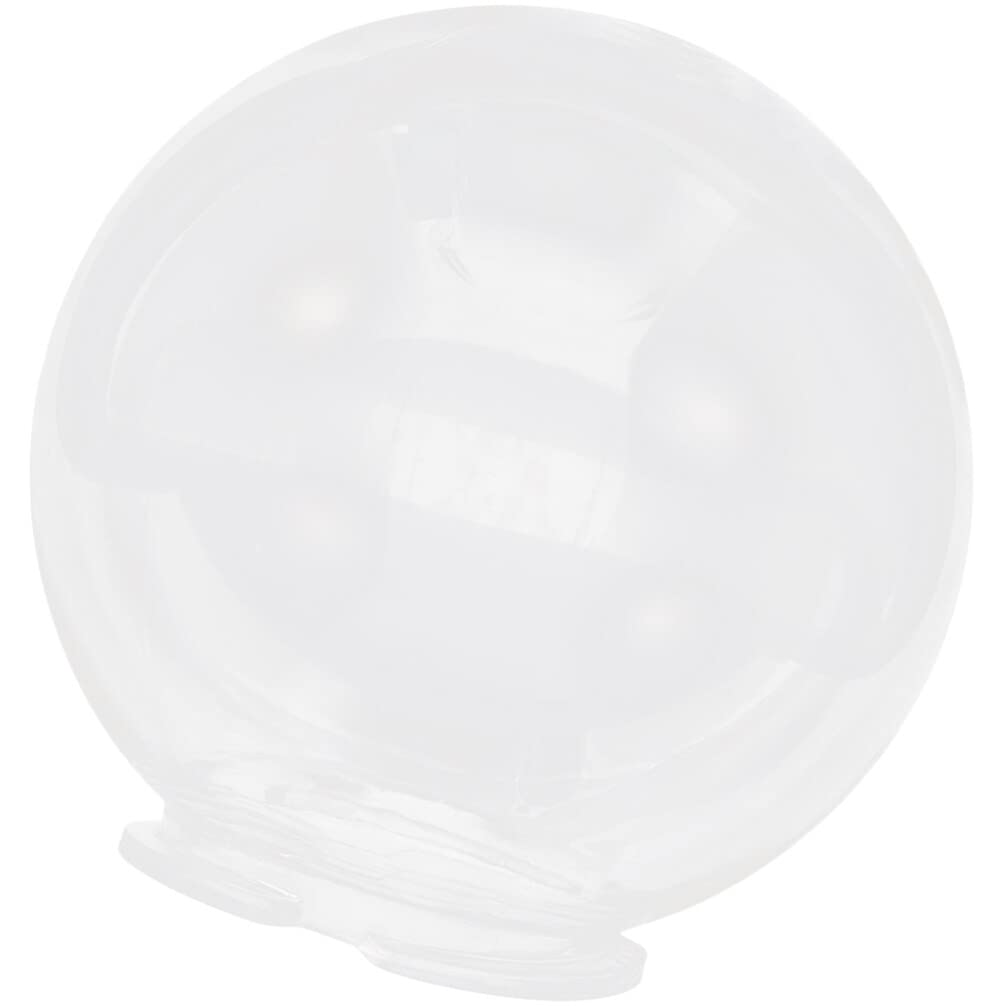 OSALADI Bianco Lampione Globo Sfera Rotonda Post Paralume Applique Parete Protezione Della Lampada Palo Di Recinzione Copertura Lanterna Lampada Copertura Di Ricambio Per Decorazioni