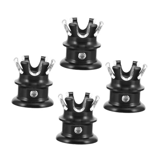 Tapa del tanque de combustible giratoria para motocicleta, pack de 4 tuercas de ajuste preciso