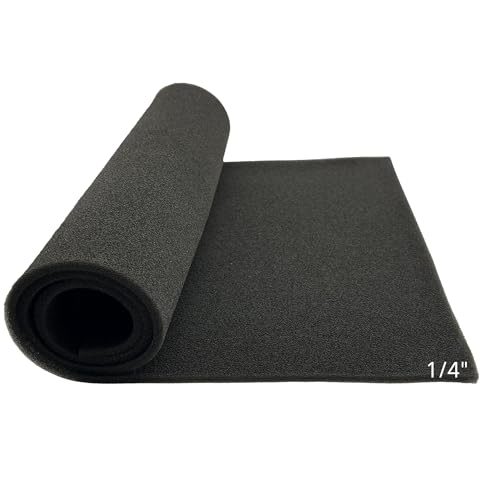 YGQ Window Air Conditioner Filter 15 x 35 x 1/4 inch 50PPI Cut To Fit AC Foam Replacement Filters Reusable Washable for Window Units RV Air Purifier Vents