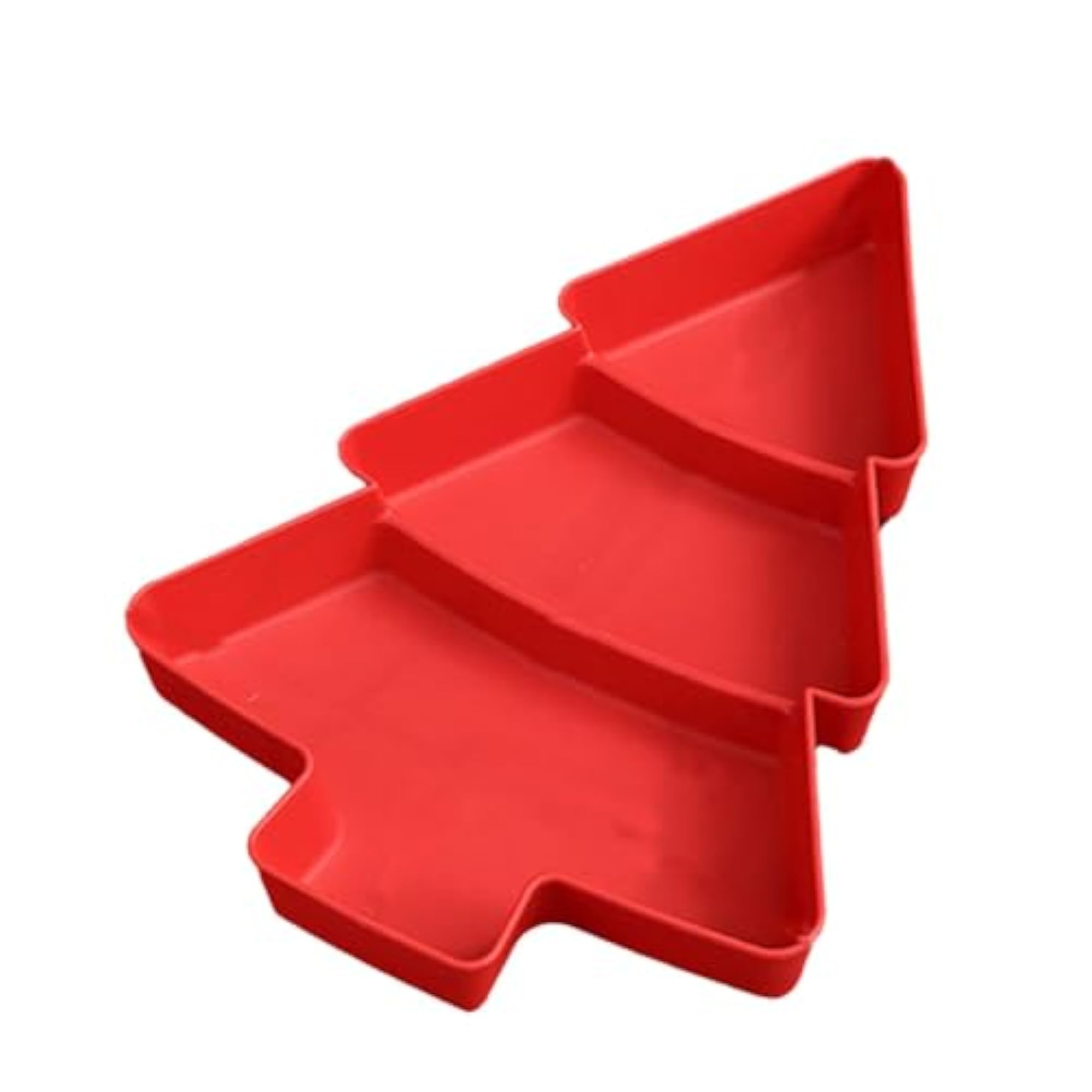 Christmas Tree Platter for Nuts and Candy Serving