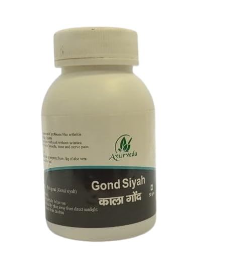 Image of Gond Siyah Powder - 50g | Black Gum for Joint & Muscle Pain Relief | Herbal Support for Bones & Mobility | 100% Pure & Natural