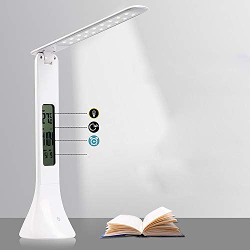 Tomssl Multifunctional Folding Calendar Children Learning Eye Protection Desk Lamp Usb Rechargeable Led Touch Desk Lamp 78 78 248Mm #TOP3