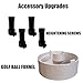 Range Reload Golf Ball Launcher Pro, Automatic Golf Ball Tee up Machine with Dispenser Foot Pedal & Spinner Balancer, 25-Ball Capacity, Portable Indoor and Outdoor Golfs Practice Aid(1PCB UP)