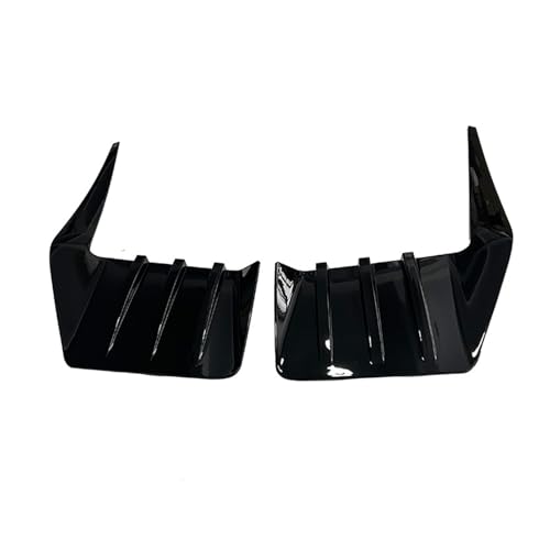 Diffuseur Pare-Chocs Arrière BMW M2 G87 2023 Spats Latéraux Canards Style MP Noir