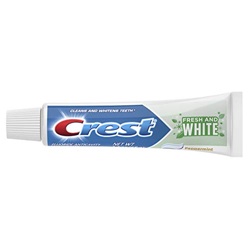Crest Fresh & White Toothpaste, Peppermint Gleem Paste, 2.4 oz - image 3