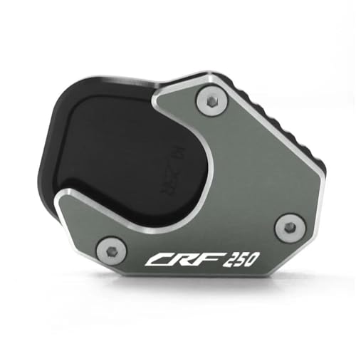 Motorrad Kickstand Pad Für HONDA CRF250 Für RALLY CRF250L 2017-2023 CNC Fuß Seite Stehen Verlängerung Unterstützung(Titanium)