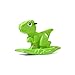 Step2 Dino Rocker Cavallo a dondolo / Rocker in verde | Giocattolo in plastica a forma di dinosauro per bambini dai 2 anni in su