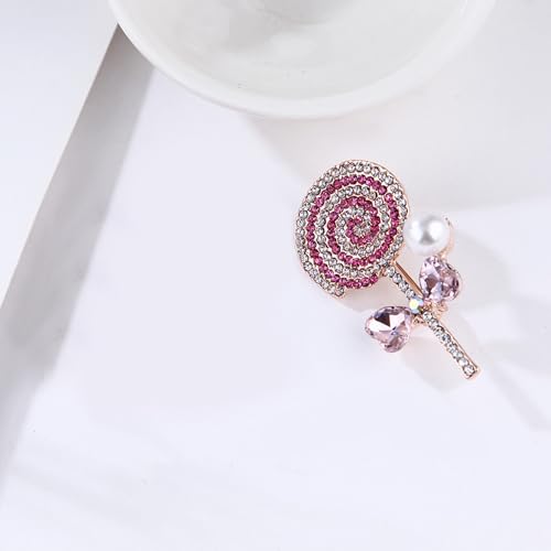 Image of Unique Sparkling Shawl Brooch Pins for Women - Personalized Stylish Pattern Design Jewelry Brooch for Sweaters Accessory for Women's Cardigan & Party Outfits
