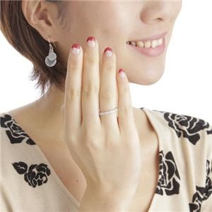 Amazon.co.jp: プラチナPt900 1.0ctダイヤリング 指輪 エタニティ