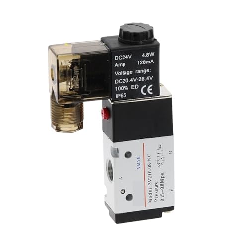 Electrovanne pneumatique 3V210-08 eviter fuite air commande directionnelle