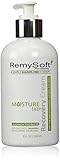 RemySoft Moisturelab Recovery Cream - Safe for Hair Extensions, Weaves and Wigs - Salon Formula Conditioner 8oz - Gentle Sulfate-free Lather