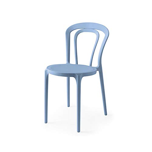  CONNUBIA Sedia Modello Caffe\' in Polipropilene Set 4 Pezzi - Disponibile in 5 Colori - CALLIGARIS (Sky Blue Opaco)