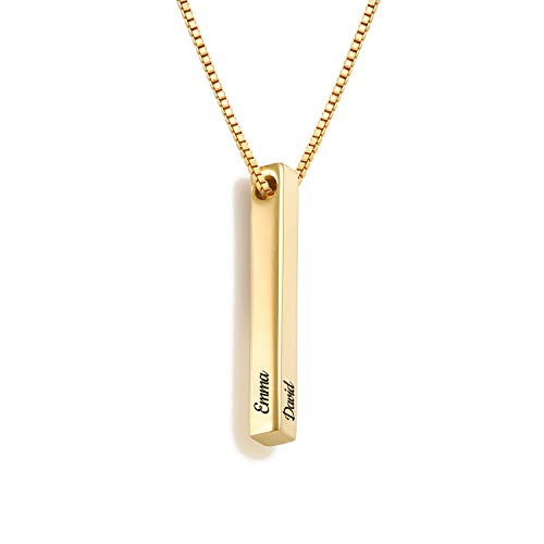 OakLuna-Personalized-Pillar-Bar-Name-Necklace-With-or-Without-Diamond-in-Sterling-Silver-or-Gold-Plating-Yellow-gold-or-White-Gold-Customized-Engraved-Up-to-4-Inscriptions-Pendant-Jewelry-Gift-for-Wom