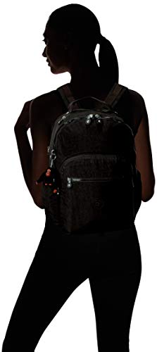 Kipling Women's Seoul Extra Large 17” Laptop Backpack, Durable, Roomy With Padded Shoulder Straps, School Bag, True Black, 13.5" L X 18.25" H X 7.75" D #TOP6