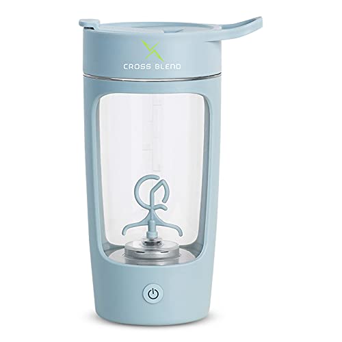 Generic Crossblend Powder & Liquid Mixer, Powerful 22,000 RPM Motor, Certified Food-Grade ABS, Portable and Easy to Clean