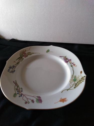 Meissen Flora Shallow Dish 8.7 inches (22 cm)