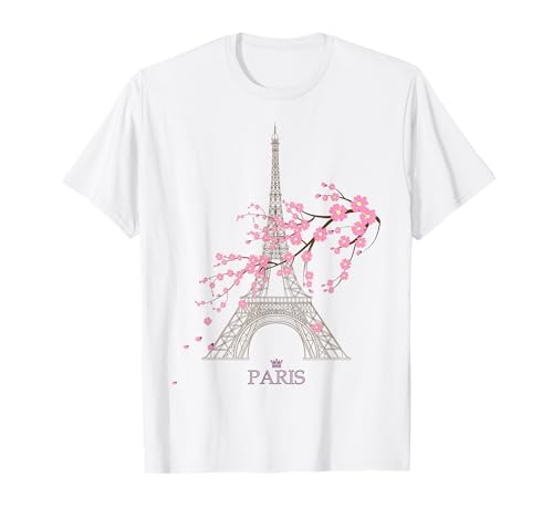 Paris Tour Eiffel Signe de l'amour France Maison Parisienne T-Shirt