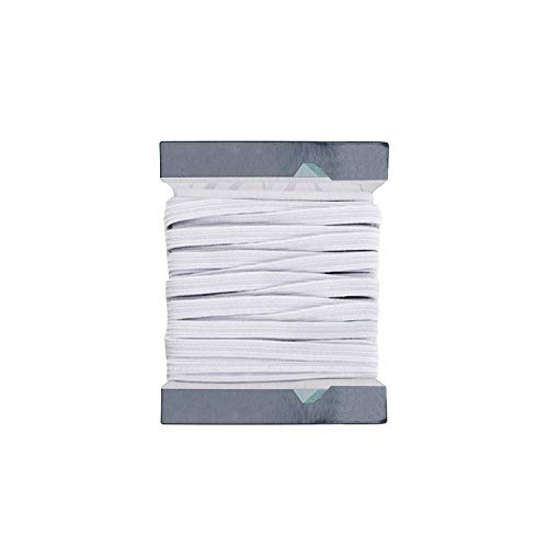 Cuerda Elastica 5Mm Blanca Marca WedDecor