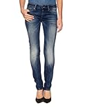 Reißverschluss und Knopf G-STAR RAW Damen Lynn Mid Skinny Jeans, Mehrfarben (dk Aged Glitter D06746-9518-8964), 27W / 32L