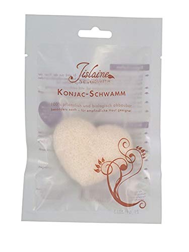 Jislaine Naturkosmetik Konjac-Schwamm herzförmig Cover