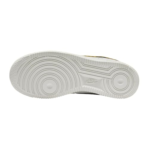 Image of Nike Air Force 1'07 Ess Trend Womens Shoes Size- 9, Summit White Bronzine Black