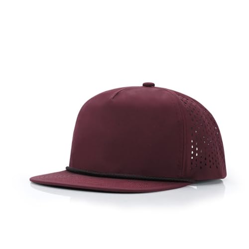 Image of Quick Dry Fit Baseball Cap - Water Repellent Sun Hat for Fishing, Running, Hiking, Golf, Surfing, Sailing, Boating