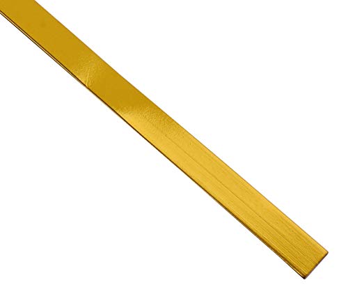 image for Mandala Crafts Flat Aluminum Wire for Bezel, Sculpting, Armature, Jewe