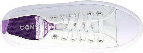 Converse Boy's Chuck Taylor All Star Move Ox-Canvas Color (Big Kid) Platform4