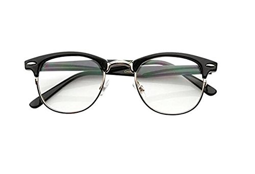black rimmed hipster glasses