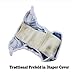 OsoCozy Better Fit Unbleached Prefold Cloth Diapers -100% Cotton, Gauze Weave, Sized for Tri Folding - Size 1 - (Infant 4x8x4 Fits 6-16 lb.) - 1 Dozen