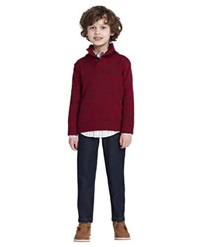 Image of Calvin Klein boys 3-piece Sweater Set With Matching Button-down Shirt and Pants