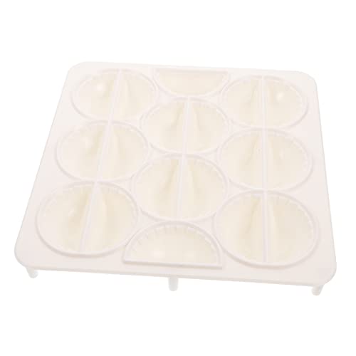 OFFSCH 18Holes Plastic Dumpling Maker Set Manual Kitchen Tool for Easy Dumpling Wrapping for Empanada and Ravioli and Easy to Clean Present