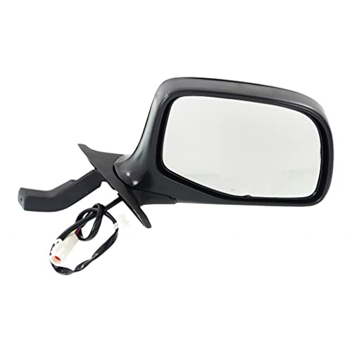 For Ford F150/F250 1992 93 94 95 1996 Door Mirror Passenger Side | Power | Non-Heated | Manual Folding | Paddle Style | Chrome | Replacement For F7TZ17682BAA | FO1321124 -  KarParts360, CLX-M0-USA-FD25ER-CL360A70