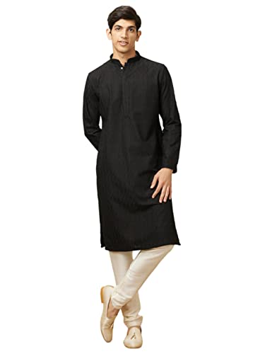 Kurta Manyavar ensemble pyjama homme chikankari léger et respirant pour rester élégant sans étouffer
